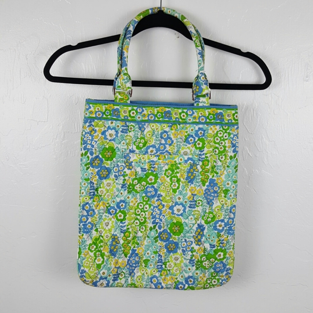 Vera Bradley multicolor floral bag purse fabric spring summer - Picture 1 of 7